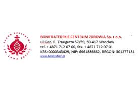 Bonifraterskie Centrum Zdrowia Hospicjum Domowe dla osób dorosłych