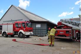 Akcja strażaków - ćwiczenia