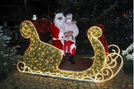 Mikołaj na Rynku w Strumieniu