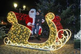 Mikołaj na Rynku w Strumieniu