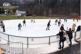 Otwarcie lodowiska w Brennej
