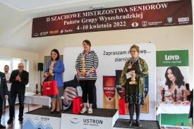 Wręczenie nagród II mistrzostw szachowych w Ustroniu