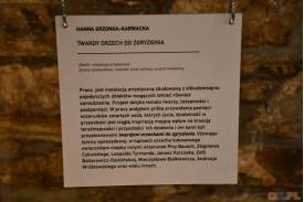 Wernisaż wystawy ,, QUADERNO '' autorstwa Hanny Grzonka - Karwackiej w Muzeum im. G. Morcinka 