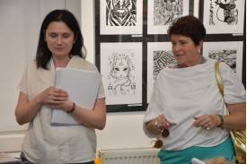 Otwarcie Wystawy prac uczestników Warsztatów Twórczych MCK ,, Integrator " w Skoczowie