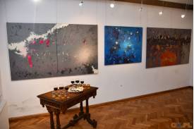 ,, Przestrzeń koloru '' - wernisaż Jolanty Knapek w Muzeum Sarkandrowskim