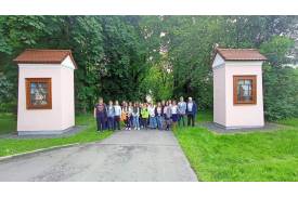 Uczniowie z Bąkowa w Šenovie: Fot: UM Strumień