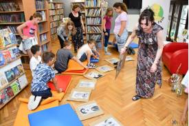 ,, Rajza z Korfantym " - warsztaty literacko - edukacyjne w Bibliotece Miejskiej w Cieszynie