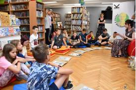 ,, Rajza z Korfantym " - warsztaty literacko - edukacyjne w Bibliotece Miejskiej w Cieszynie