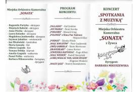 "Spotkania z muzyką" koncert w kaplicy SS Boromeuszek 24.07.2022
