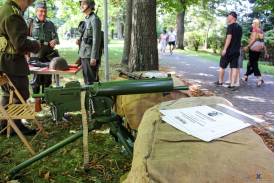 Piknik wojskowy w parku Kuracyjnym