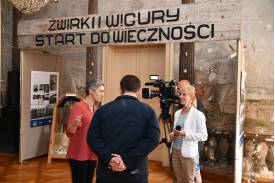 Uroczyste otwarcie wystawy ,, Żwirki i Wigury start do wieczności ''
