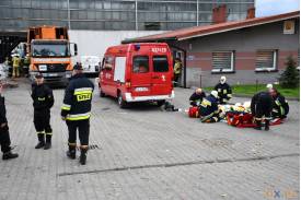 Niecodzienne ćwiczenia Ochotniczych Straży Pożarnych gminy Dębowiec