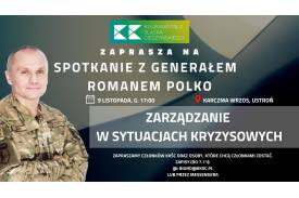 Generał Roman Polko odwiedzi Ustroń
