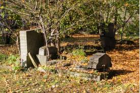 Cmentarz żydowski w Skoczowie 1 listopada