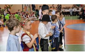 Dzieci ze szkoły podstawowej im. Księstwa Cieszyńskiego świętowały!