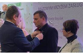 Cieszynianin odznaczony Brązowym Krzyżem Zasługi RP