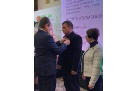 Cieszynianin odznaczony Brązowym Krzyżem Zasługi RP