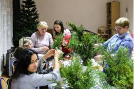 Choinki świąteczne w Skoczowie