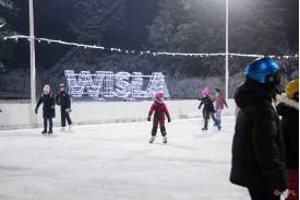 Zimowy park i otwarcie lodowiska w Wiśle