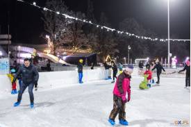 Zimowy park i otwarcie lodowiska w Wiśle
