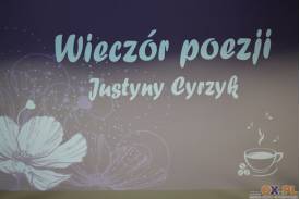 Wieczór poezji Justyny Cyrzyk
