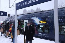 Pociąg Katowice Wisła ruszył