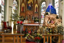 Szopki bożonarodzeniowe w kościołach Cieszyna dostępne w ciągu dnia