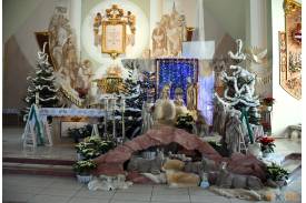 Franciszkańska ruchoma Szopka Bożonarodzeniowa w Górkach Wielkich i Szopka w Pogórzu