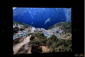 Prelekcja Tadeusza Papierzyńskiego ,, 6812 metrów marzeń Ama Dablam w Himalajach '' w Teatrze Elektrycznym w Skoczowie