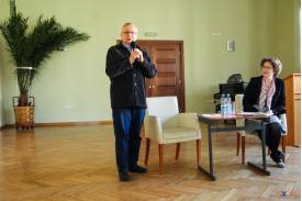 Spotkanie z poetą Bronisławem Majem w Wiśle