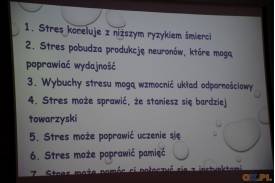 Wykład Plenarny Barbary Grabowskiej ,, Czy stres dobry jest ? '' na  Uniwersytecie Trzeciego Wieku w Cieszynie