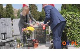 Uroczystość oznaczenia znakiem pamięci "Tobie Polsko" grobu weterana śp. Józefa Buławy
