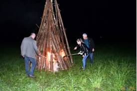 Ogniska Świętojańskie na Wzgórzu Kaplicówka w Skoczowie