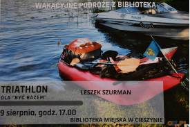 Triathlon dla „Być Razem" - prelekcja Leszka Szurmana