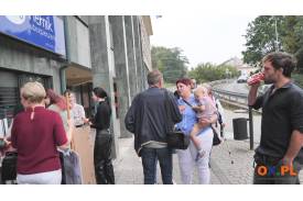 (Wideo) Pikieta w sprawie likwidacji Oddziału Pediatrycznego Szpitala Śląskiego w Cieszynie