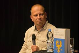 Spotkanie autorskie z dr. Michaelem Morysem - Twardowskim i promocja książki ,"Dzieje Księstwa Cieszyńskiego"