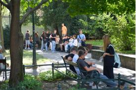Piknik z kulturą w Parku Pokoju w Cieszynie