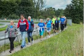 12 Błękitny Marsz Nordic Walking III Etap