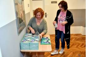 Spotkanie autorskie z Agatą Romaniuk w Bibliotece w Cieszynie