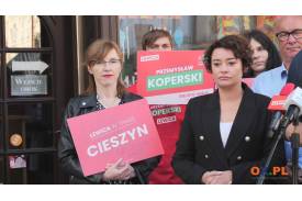 Wideo: Kampanijny objazd  Lewicy w Cieszynie