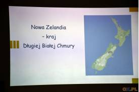 "Nowa Zelandia - Kraj Kiwi i Długiej Białej Chmury" - prelekcja Barbary Grabowskiej