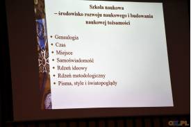 Wykład plenarny: "Dokonania Cieszyńskiego Społecznego Zespołu Badań Kultury i Oświaty Pogranicza" na cieszyńskim UTW