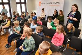 "O skarbniku z głębokiej kopalni" - teatrzyk dla dzieci w Bibliotece w Cieszynie