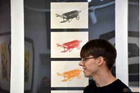 "Pojazdy - Prawa jazdy..." - wernisaż wystawy  grafik studentów Instytutu  Sztuk Plastycznych w Cieszynie