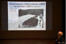 Prelekcja multimedialna Marka Dróżdża "Badania kosmiczne"