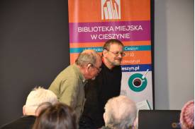 Odkrywaj ! Kowalstwo - spotkanie z Jackiem i Władysławem Jurys w Bibliotece Miejskiej w Cieszynie