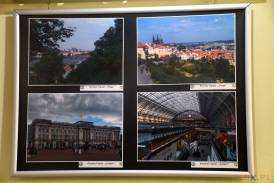 Wernisaż wystawy "Stolice Europy" Klubu Fotograficznego '' Start '' w  Cieszynie