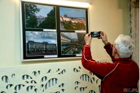 Wernisaż wystawy "Stolice Europy" Klubu Fotograficznego '' Start '' w  Cieszynie