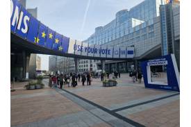 Z wizytą w Parlamencie Europejskim