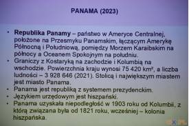 ''Kanał Panamski'' - prelekcja Moniki i Wojciecha Sokalskich 